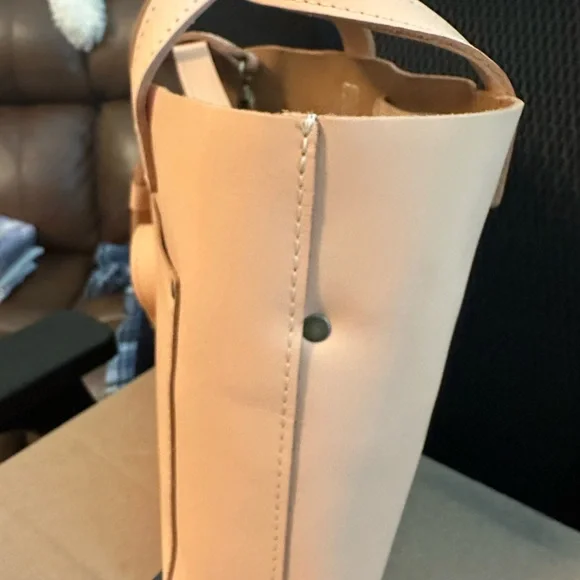 Portland Leather Mamey Mini Crossbody Tote - Picture 9 of 11